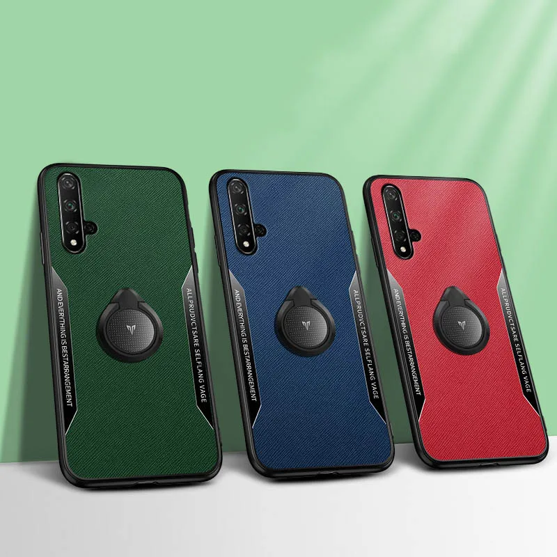 Кожаный чехол для телефона Huawei P30 P40 Mate 20 30 Pro Honor 8X Lite X10 Nova 5 5i 6 7 SE магнитный