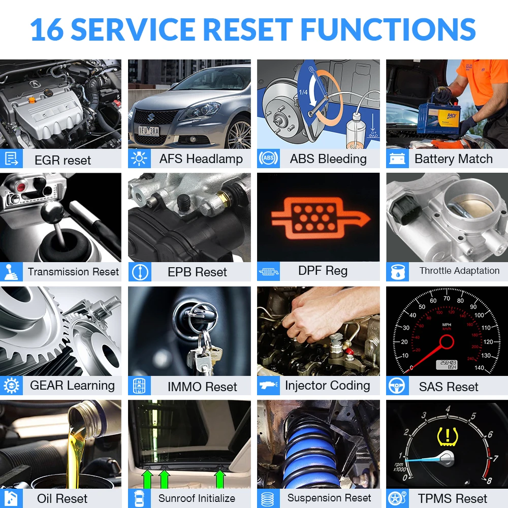 THINKCAR Thinkdiag Новый obd2 сканер диагностические инструменты полная система 16 Сброс 3
