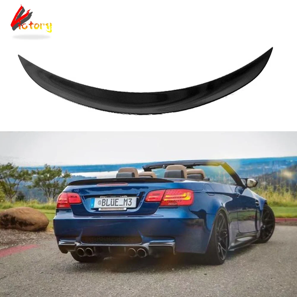 

Rear Trunk Spoiler Tail For BMW 3 Series E93 Convertible 2006-2013 ABS Gloss Black Carbon Look Wing Bumper