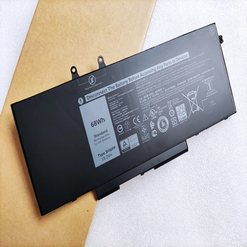 

Оригинальный аккумулятор 3hwpp 1VY7F для ноутбука Dell Latitude 5401 E5401 5501 E5501 5411 E5411 5511 E5511 Precision 3541 3551 P80F003