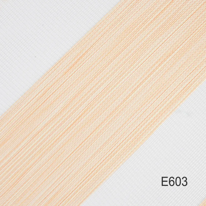 E603 CASAYA искусственная льняная ткань Зебра жалюзи высокое качество пылезащитный белый чехол рулонные шторы тяжелых день ночь жалюзи полный оттенок - Цвет: E603