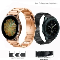 stainless steel band for samsung galaxy watch 46mm strap gear s3 frontier band 22mm metal bracelet huawei watch gt strap s 3 46