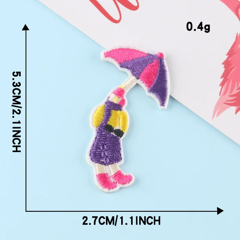 

Cartoon Patch Children's Clothing Accessories Ornament Embroidered Cloth Stickers Patches for Clothing Iron on Applique