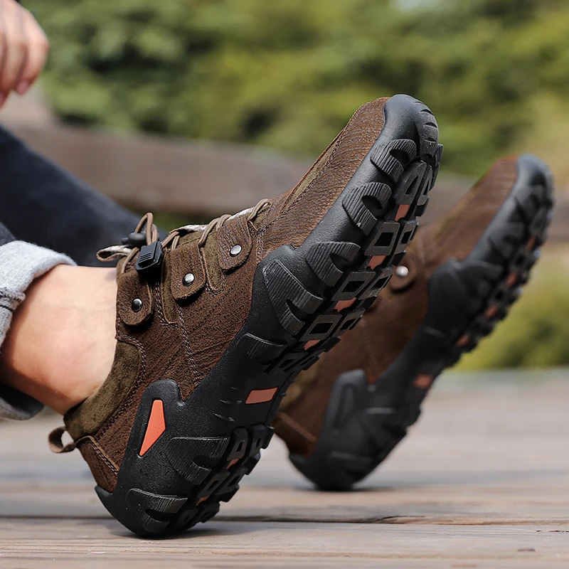 Кроссовки мужские из натуральной воловьей кожи удобные сникерсы первый слой