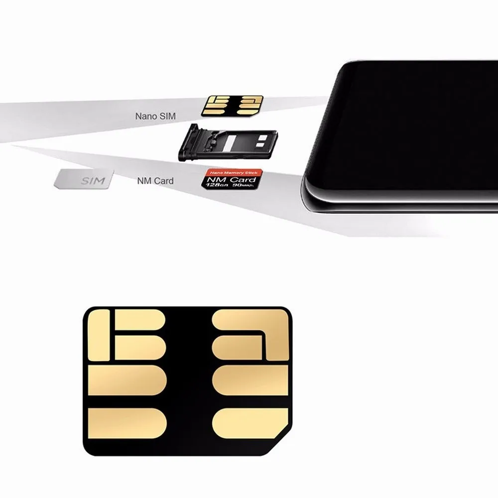 Для huawei Porsche Design mate 20 RS NM карта Nano карта памяти 128 ГБ 90 МБ/с./с nm-карта с USB3.1 Gen 1 type-C TF/NM кардридер