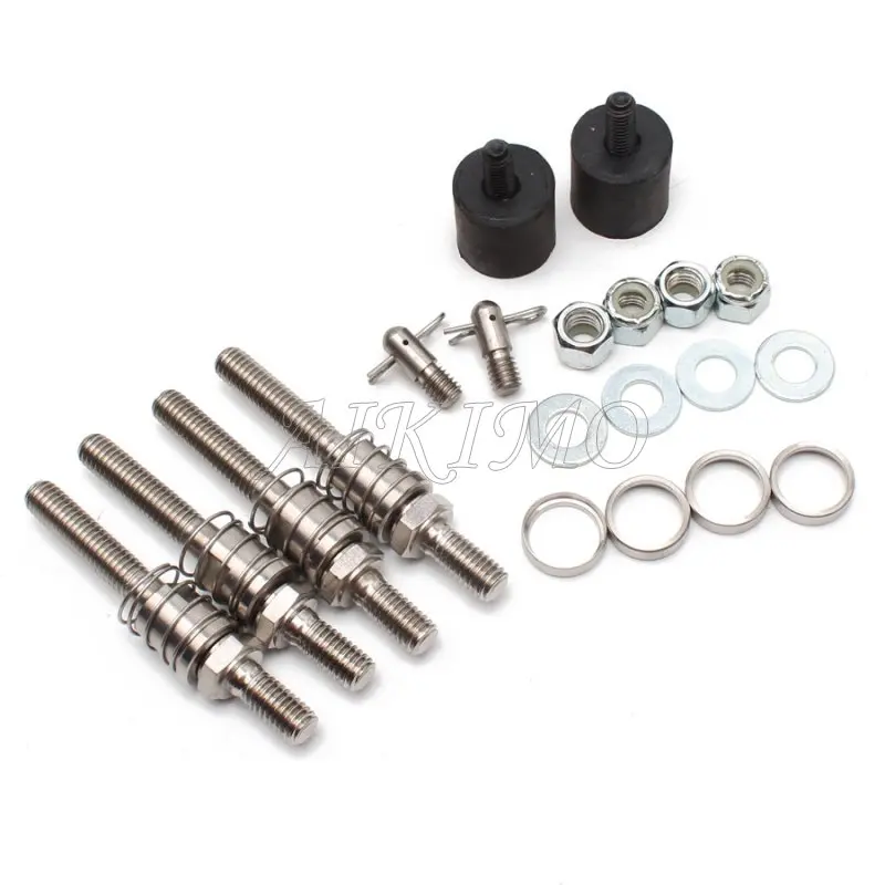 

Bareback Saddlebag Bracket Mounting Kit for Harley Softail Heritage Classic FLSTC 2003-2016/ Softail Deluxe FLSTN 2006-2017