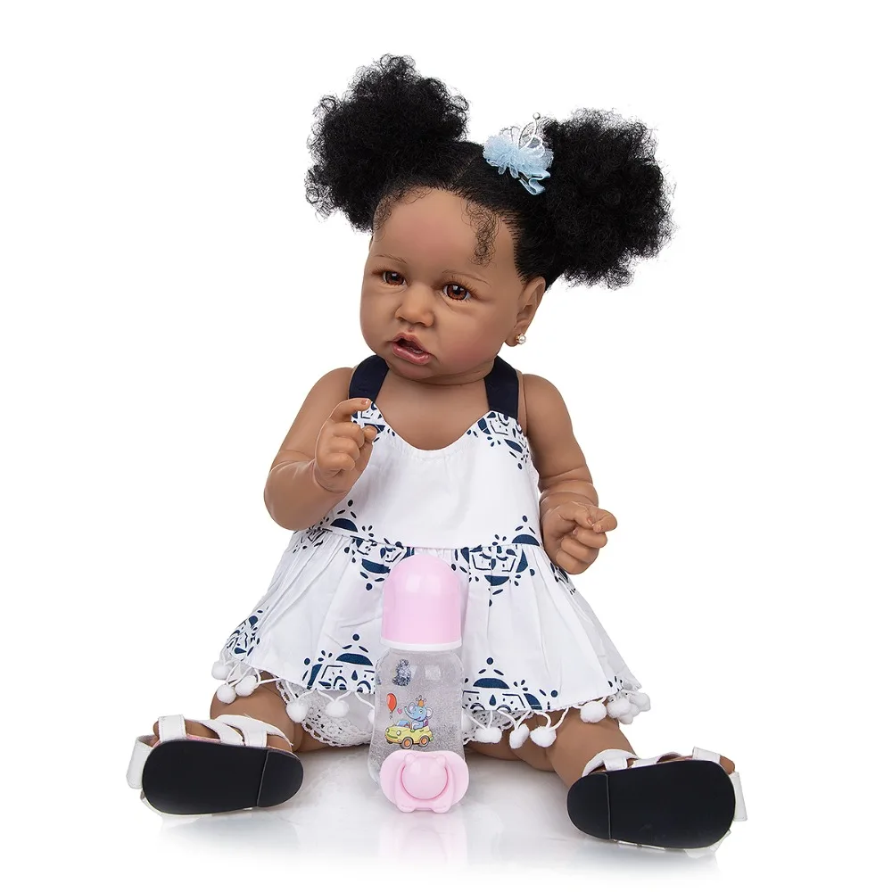 Кукла реборн KEIUMI силиконовая полностью сенсорная 57 см | Игрушки и хобби