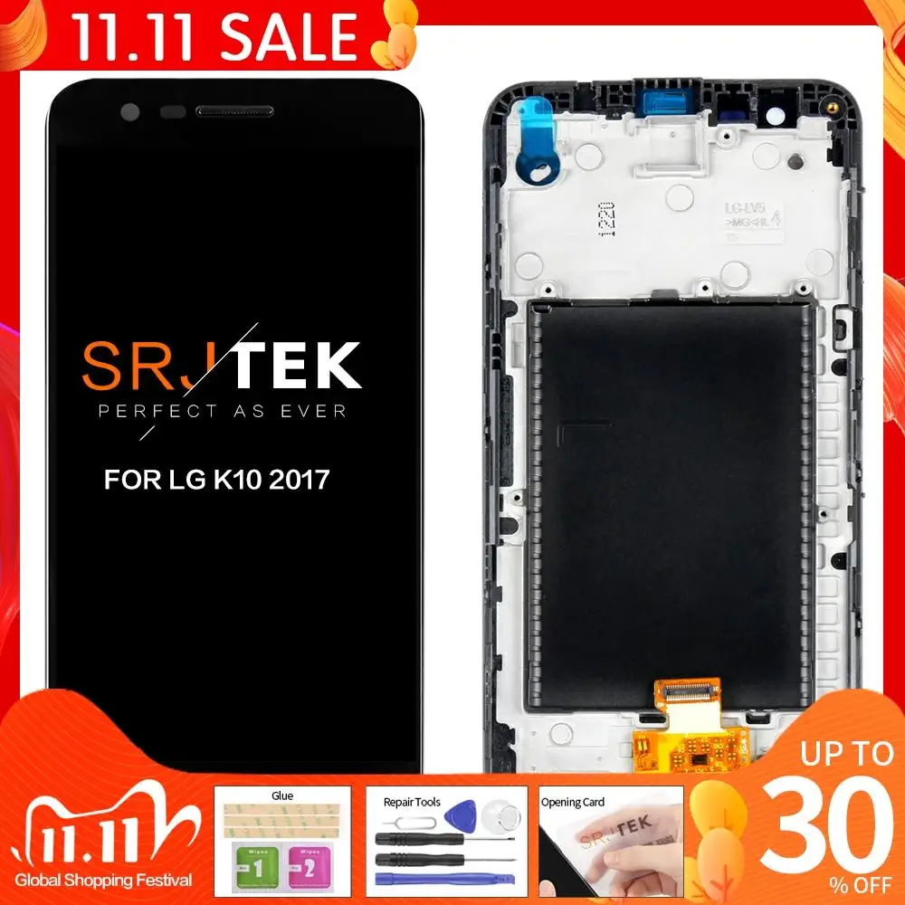 Для LG K20 плюс ЖК-дисплей MP260 TP260 VS501 Дисплей кодирующий преобразователь сенсорного