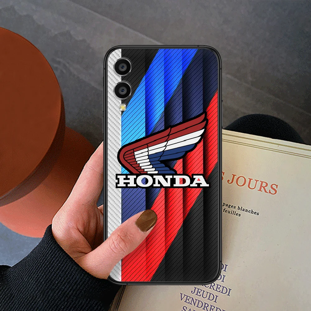 

HONDAS Car Brand Phone Case For Huawei Honor 6A 7A 7C 8 8A 8X 9 9X 10 10i 20 Lite Pro Play Black Cover Soft Etui Luxury Prime 3D