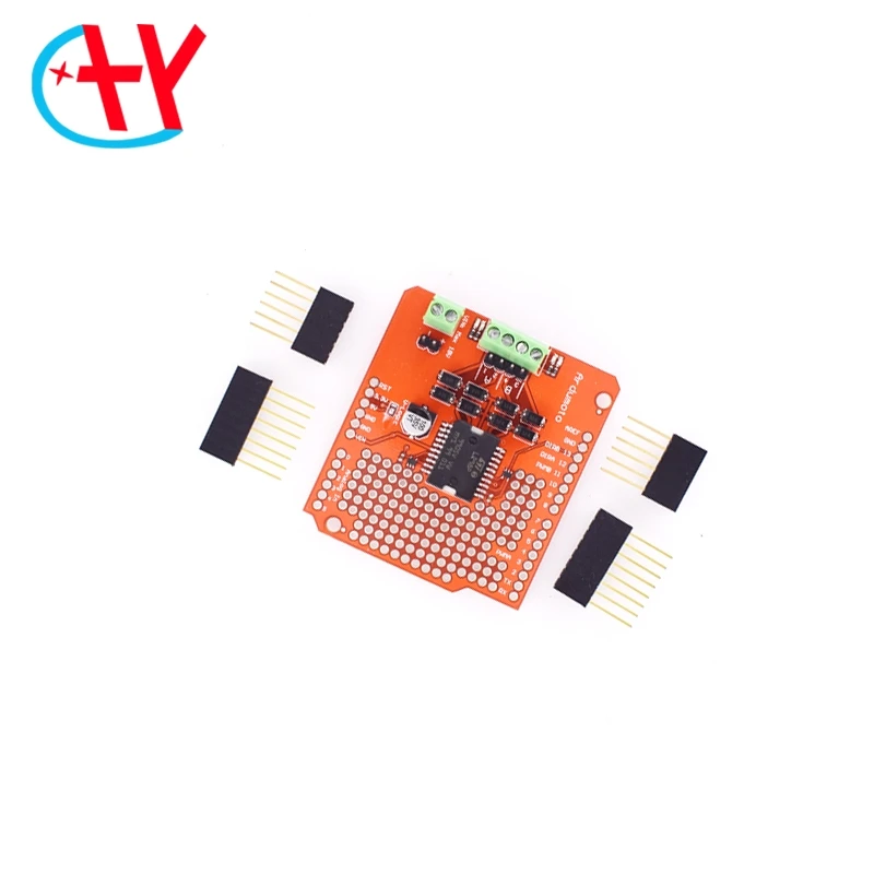 Защитный драйвер двигателя Ardumoto L298P AVR/LPC/STM32 UNO/MEGA |