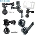 Основание для крепления камеры с шаровой головкой, адаптер с поворотным кронштейном для Gopro 9, 8, 7, 6, 5, для DJI OSMO Action, для RAM, мотоциклетного кронштейна