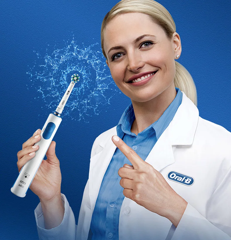 Оригинальная Ультразвуковая электрическая зубная щетка Oral B 3D умная