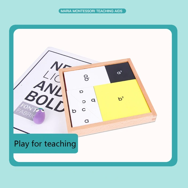 

Math Preschool Learning Kindergarten Puzzle Wooden with Number Card for Kids Early Educational Number Card Study Toy