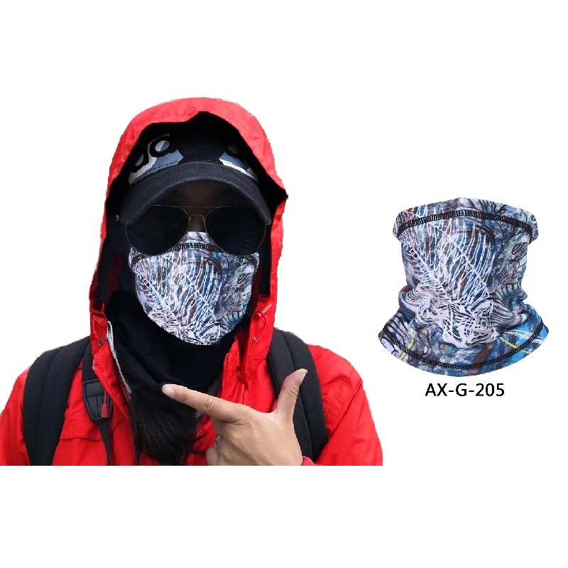Повязка на голову шеи Открытый шлем 3D Череп Велоспорт маска для лица