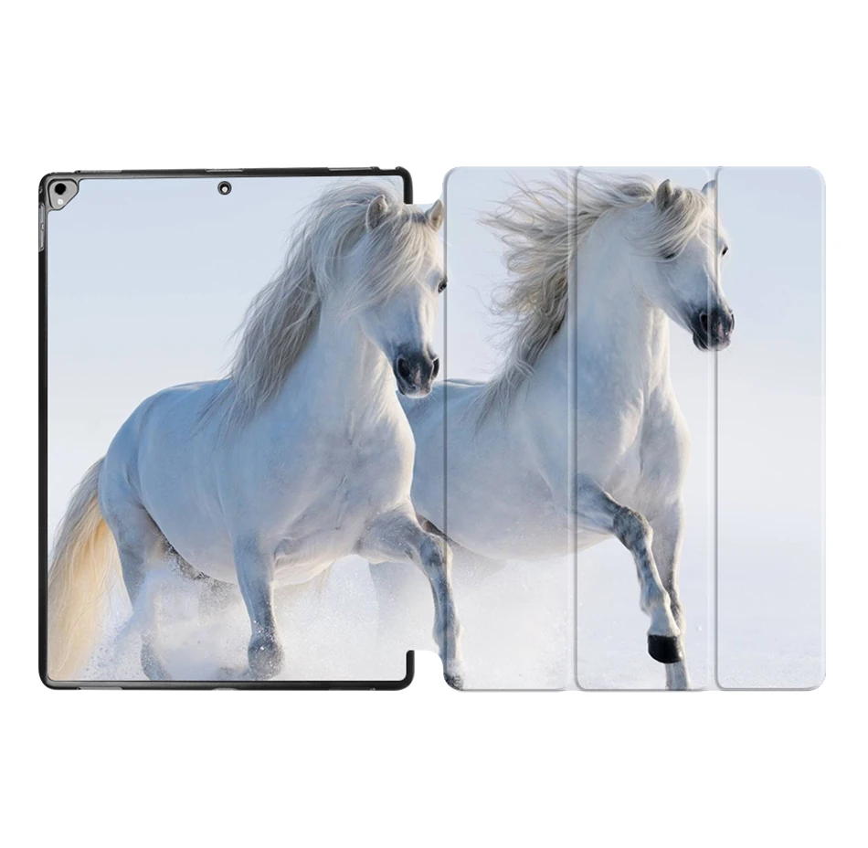 MTT Чехол для iPad Pro 12,9 дюйма ультра тонкий из искусственной кожи трехкратный умный чехол для планшета модель A1584 A1652 A1670 A1671