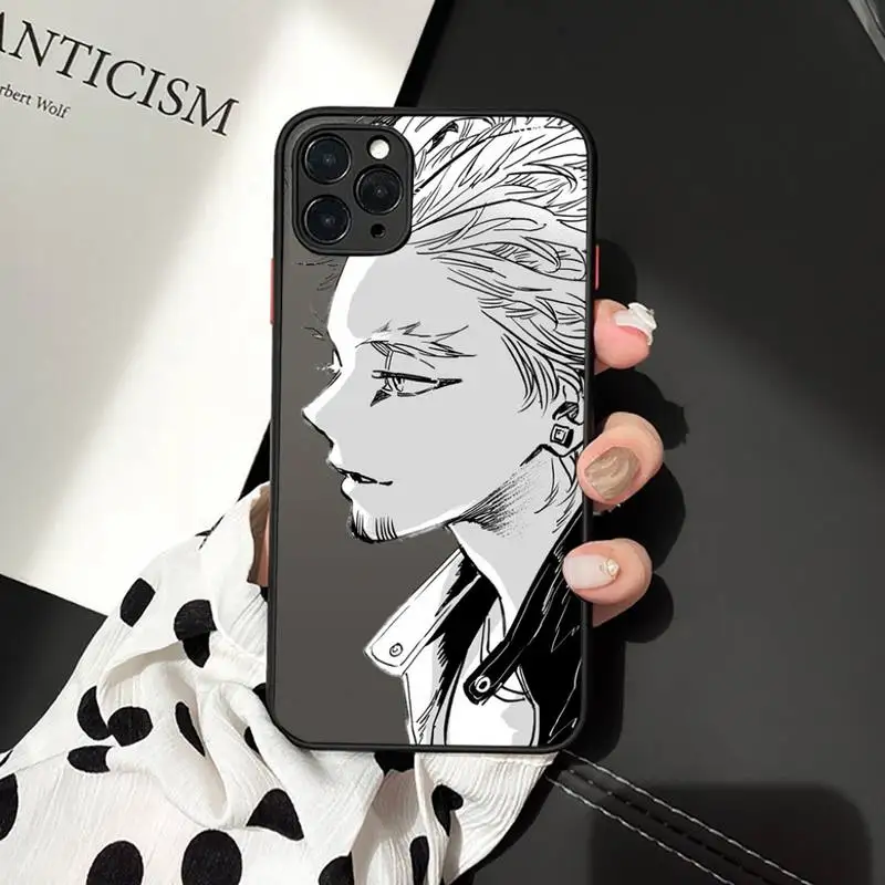

Hawks Coat Anime Phone Cases matte transparent For iphone 7 8 11 12 plus mini x xs xr pro max cover