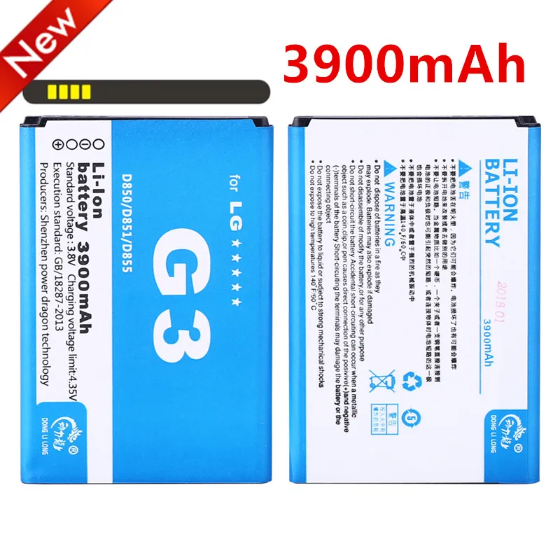 For LG G3 BL-51YF BL-53YH Батарея для LG G3 G4 Батарея H818 815 819 810 VS999 F500 F500S F500K F500 V32 D858 D855 857 859 850 - Цвет: For LG G3