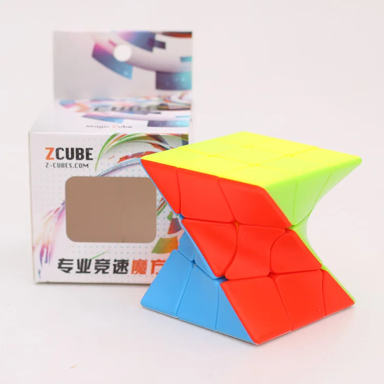 Fanxin Zcube Lefun 3x3 магический куб красочный скрученный кубик головоломка головоломки
