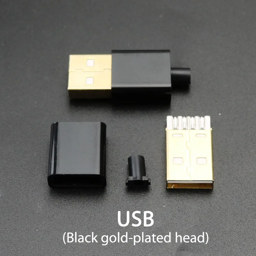 ChengHaoRan Micro USB 5Pin сварочный Тип C 4P штекерные соединители Зарядное устройство