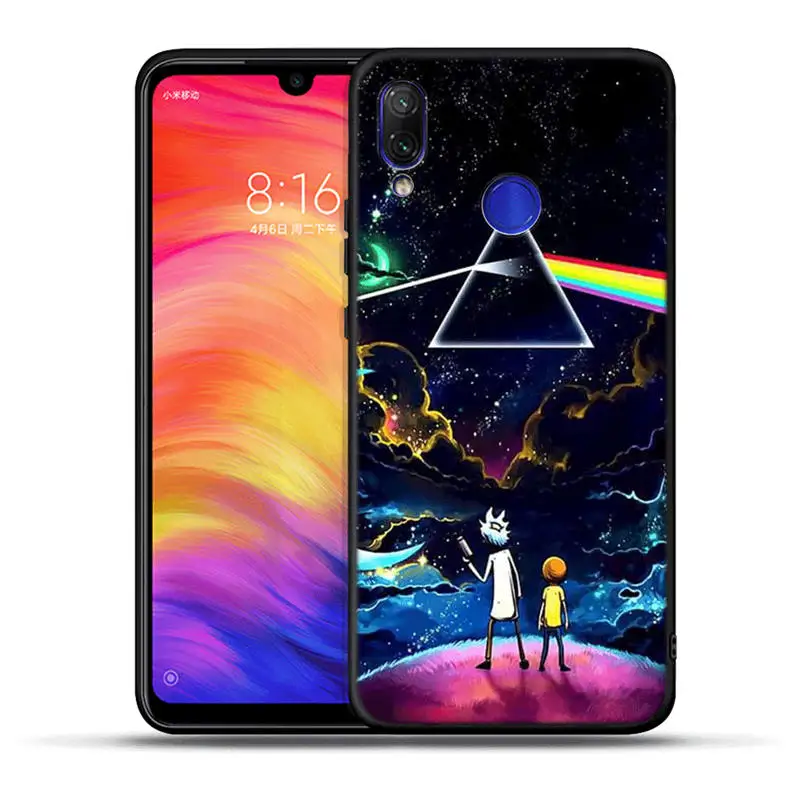 Аниме Рик и Морти мультфильм аниме чехол для Xiaomi Redmi Note 7 7A 6 Pro 6A 5A Prime Mi A1 5X A2 Lite 6X4X5 плюс Pocophone F1