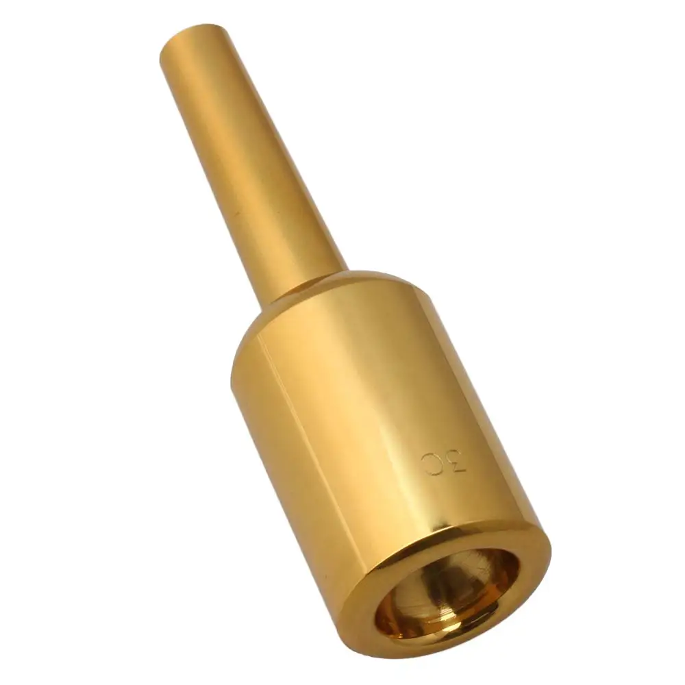 Серебристый/золотистый латунный мундштук латунь сменный мундштук|Детали и