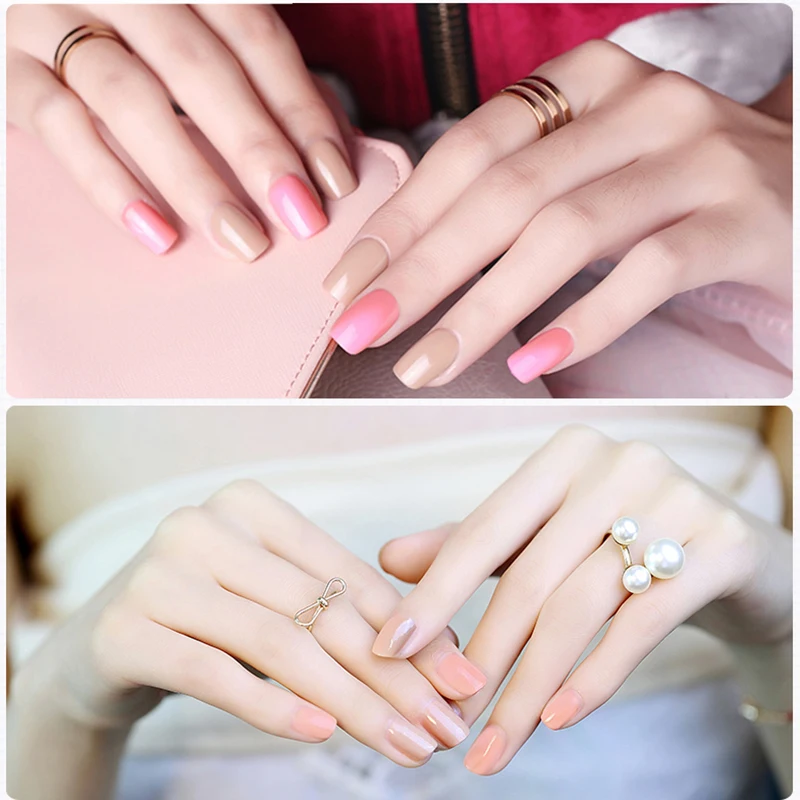 2 шт. Модный женский стойкий Гель лак для ногтей праймер и герметик TSLM1|Гель