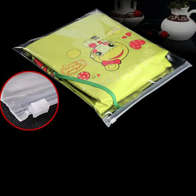 Пластиковая упаковка мешки с замком на молнии утолщенная пластиковая штаны