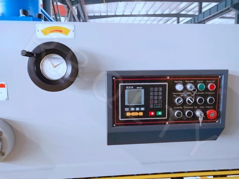 6*4000 мм гидравлические гильотинные ножницы с E21s CNC|Гибочное оборудование| |
