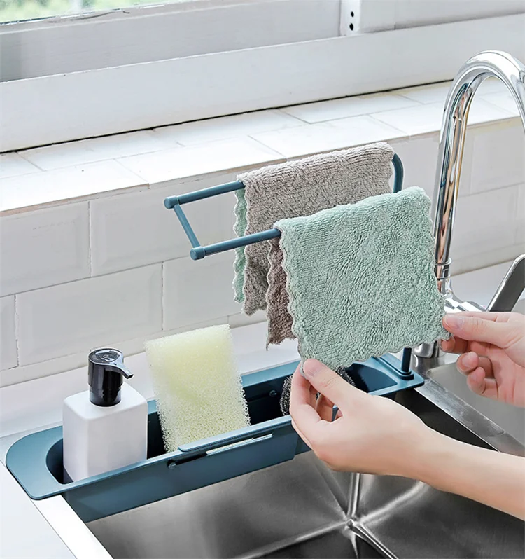 

Кухня полка сушилка над раковиной мыло губка сливная корзина для хранения регулируемый держатель для крана Ванная комната стеллаж для выст...