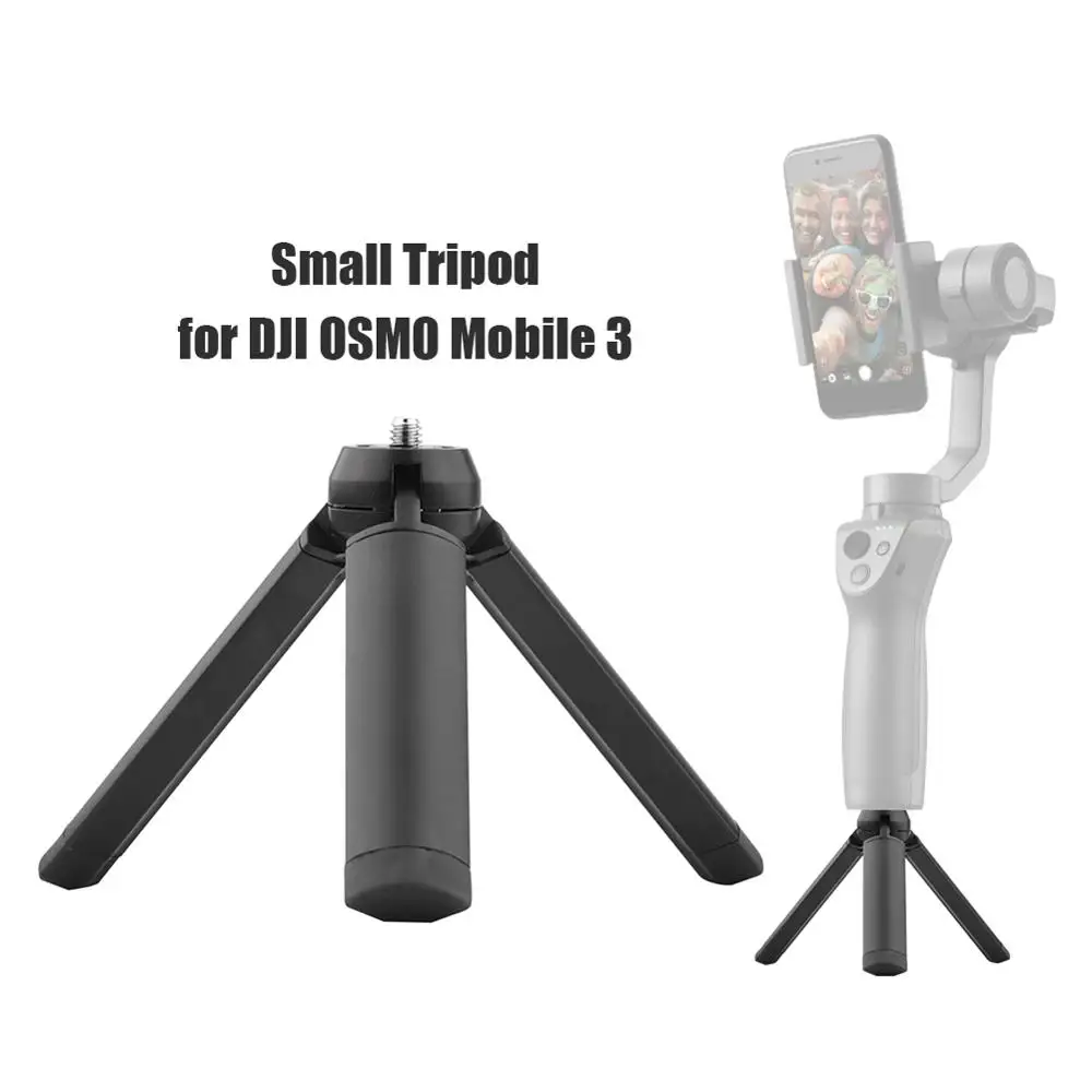 Мини Портативный алюминиевый складной настольный штатив-подставка для DJI Osmo Mobile 3 маленькие настольные селфи-палки держатель штатива подставки