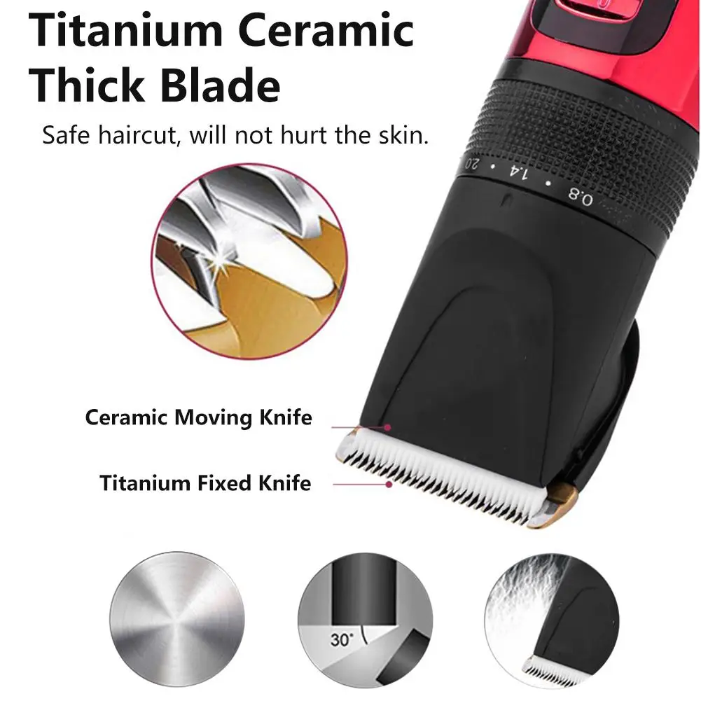 

Professional Pet Dog Electric Clipper Cat Dog Rabbit Pet Electric Clipper Rechargeable Dog Trimmer Pet Grooming Shaving Tool Set