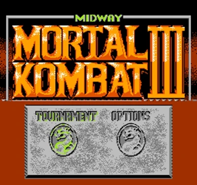 8-битная игровая карта Mortal Kombat 3 региона для 72-контактного игрового видеоплеера |