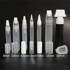 1 шт., Пластиковый пустой стержень для ручки-граффити, маркеры для рисования жидким мелом, 3 мм, 5 мм, 6,5 мм, 8 мм, 10 мм, бочки, трубка, аксессуары для ручки