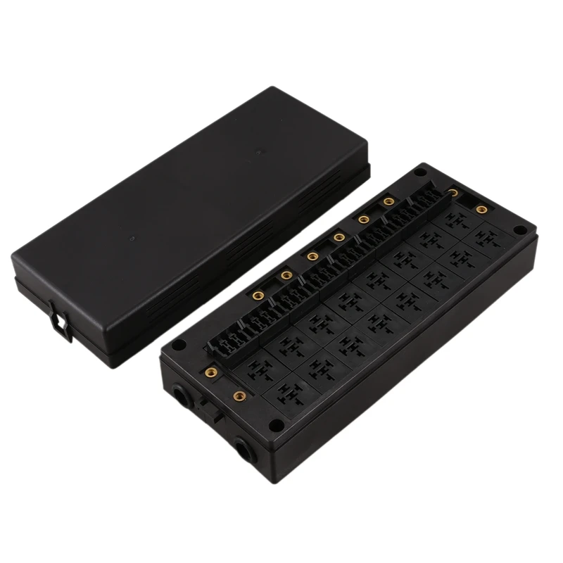 24-полосный автомобильный водонепроницаемый держатель предохранителя 16-полосный