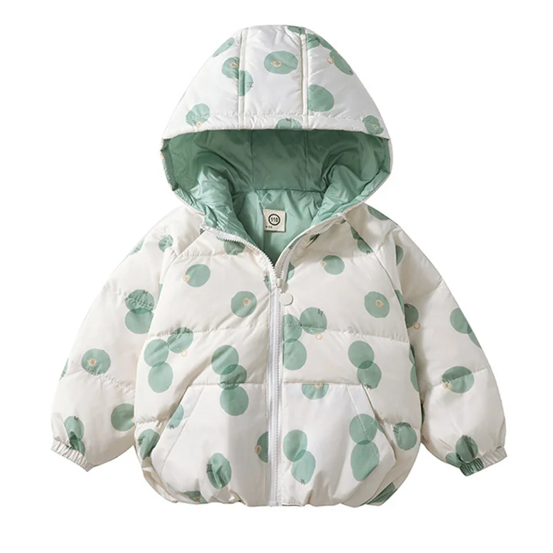 Новое Детское тонкое пуховое пальто весенне-осенняя верхняя одежда модные
