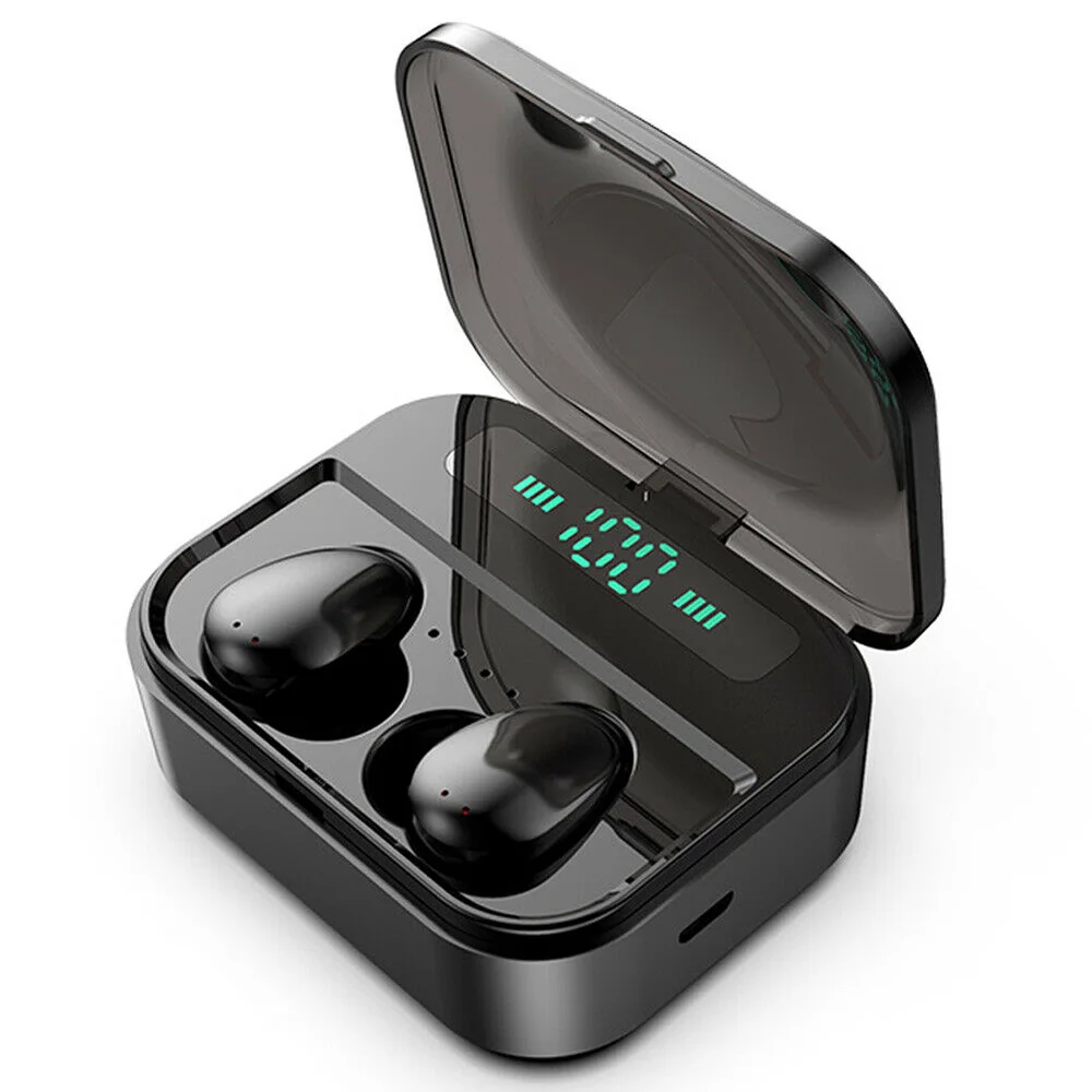 X7 balck 2200 мАч X7 tws беспроводные наушники Bluetooth 5,0 наушники шумоподавление Hifi настоящие стерео сенсорные наушники игровая гарнитура для xiaomi - Цвет: X7 balck