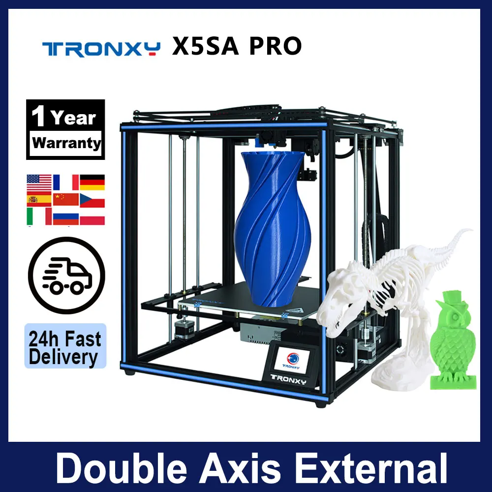 Набор для 3D принтера TRONXY X5SA PRO 330*330*400 мм поддержка филамента с автоматическим