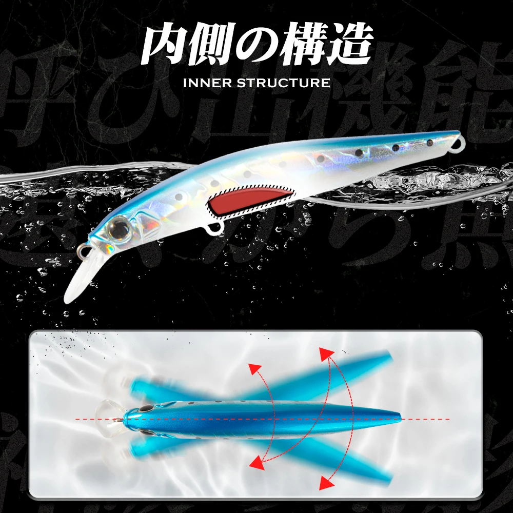 Hunthouse Artist Minnow Jerkbait Fishing Lures 70mm/7g 80mm/8g Artificial Decoy Hard Sinking Wobblers 2020 Hot Sale Pesca Tackle