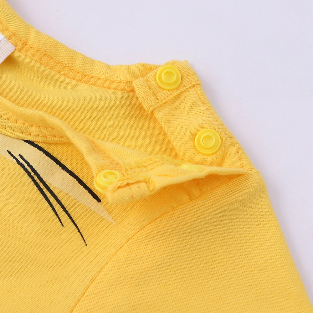 

Newborn Baby Boy Rompers 100% Cotton Clothes Short Sleeve little Baby Jumpsuits Cartoon Style Infant Cosplay Costume