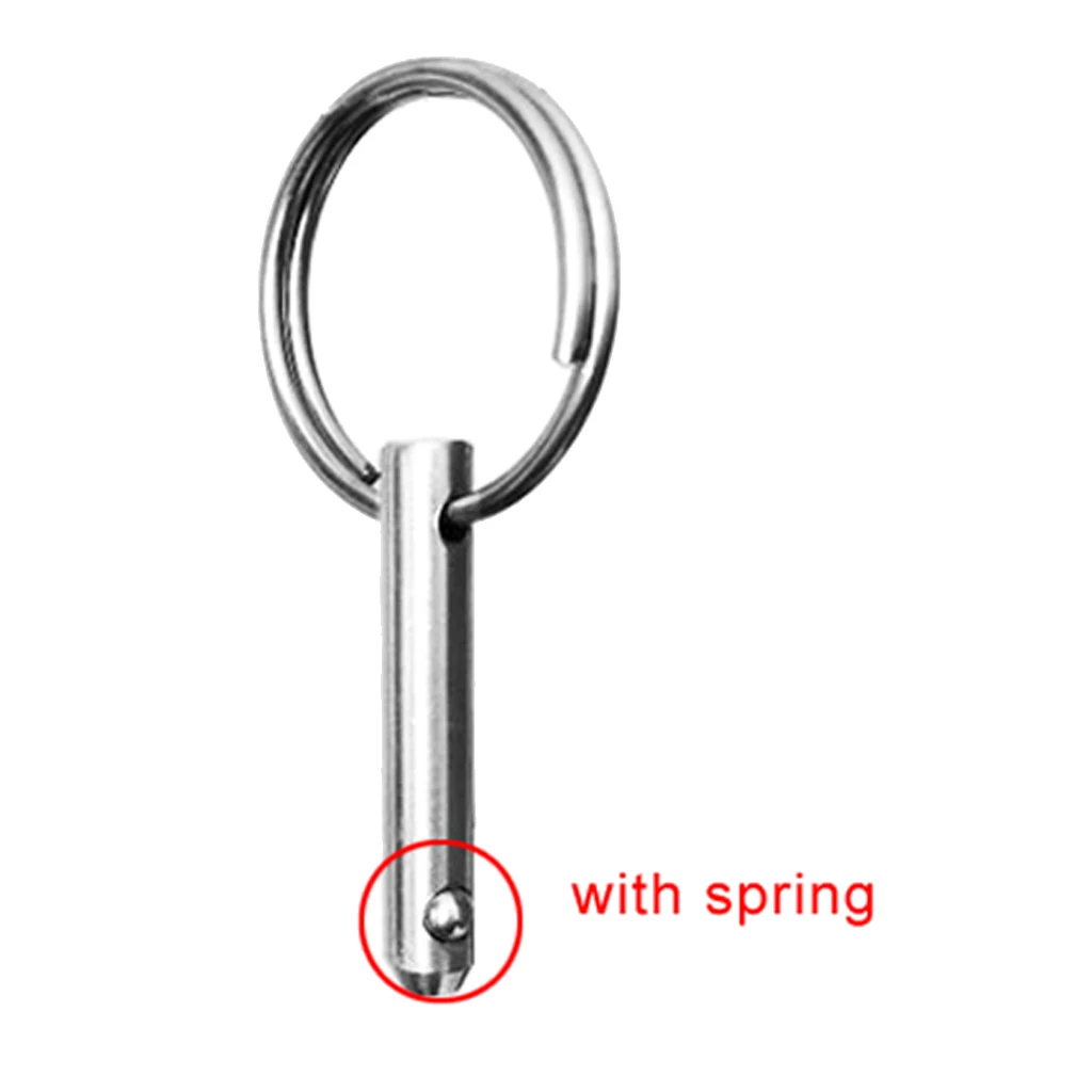 

4pcs 316 Stainless Steel Quick Release Pins 5/16" x 1 1/2" Marine Bimini Top
