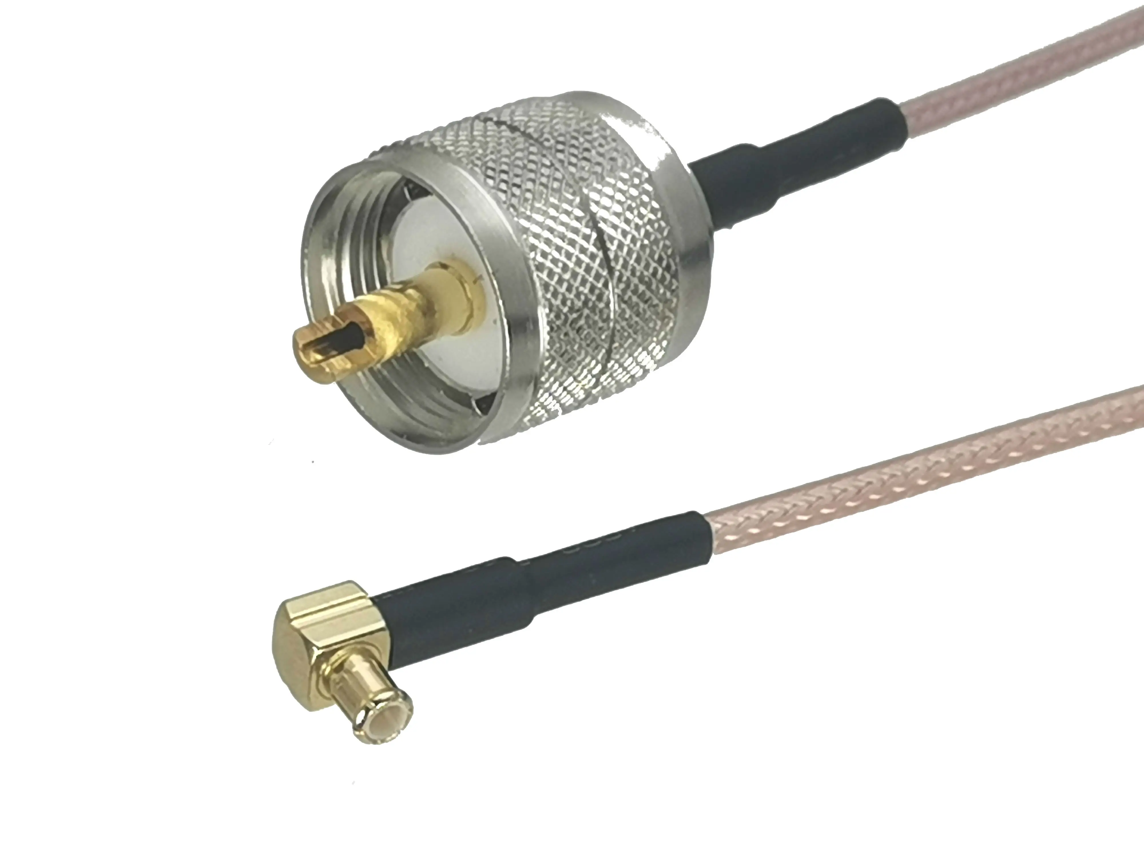 1 шт. RG316 UHF PL259 штекер для MCX Штекер угловой разъем RF коаксиальный гибкий