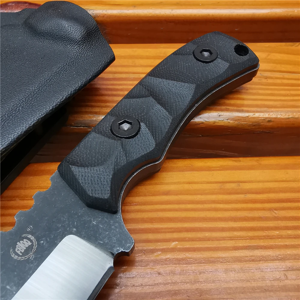 Военный армейский нож G10 с фиксированным лезвием для повседневного