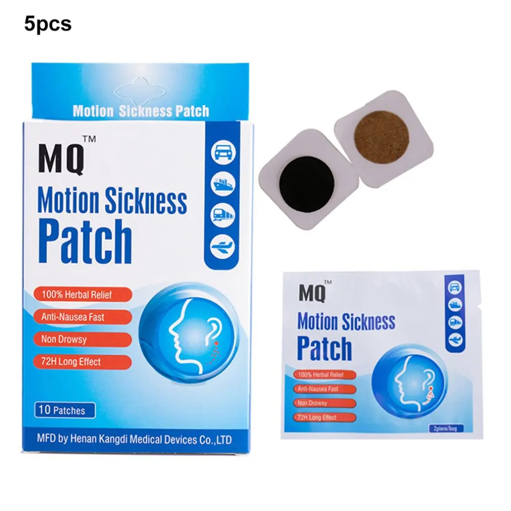 

For Oem English Anti-Motion Sickness Seasick Halo Machine Stickers Children Adult Motion Sickness Stickers