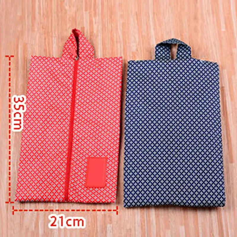 Multi-colored Portable Waterproof Shoe Bag Travel Folding Storage Organizer Zipper Toiletry Makeup Pouch | Дом и сад