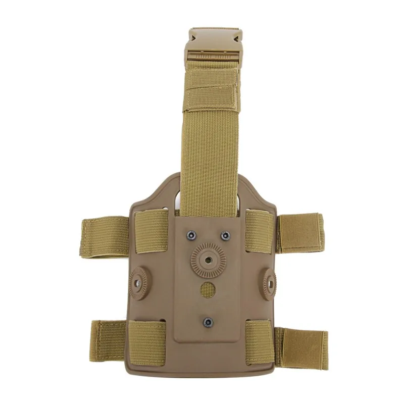 

(Outdoor Tactical) Legging Thigh Holster Sleeve Cover Dual Straps Nylon Eco-friendly Belt Bag Device Hunting Tools