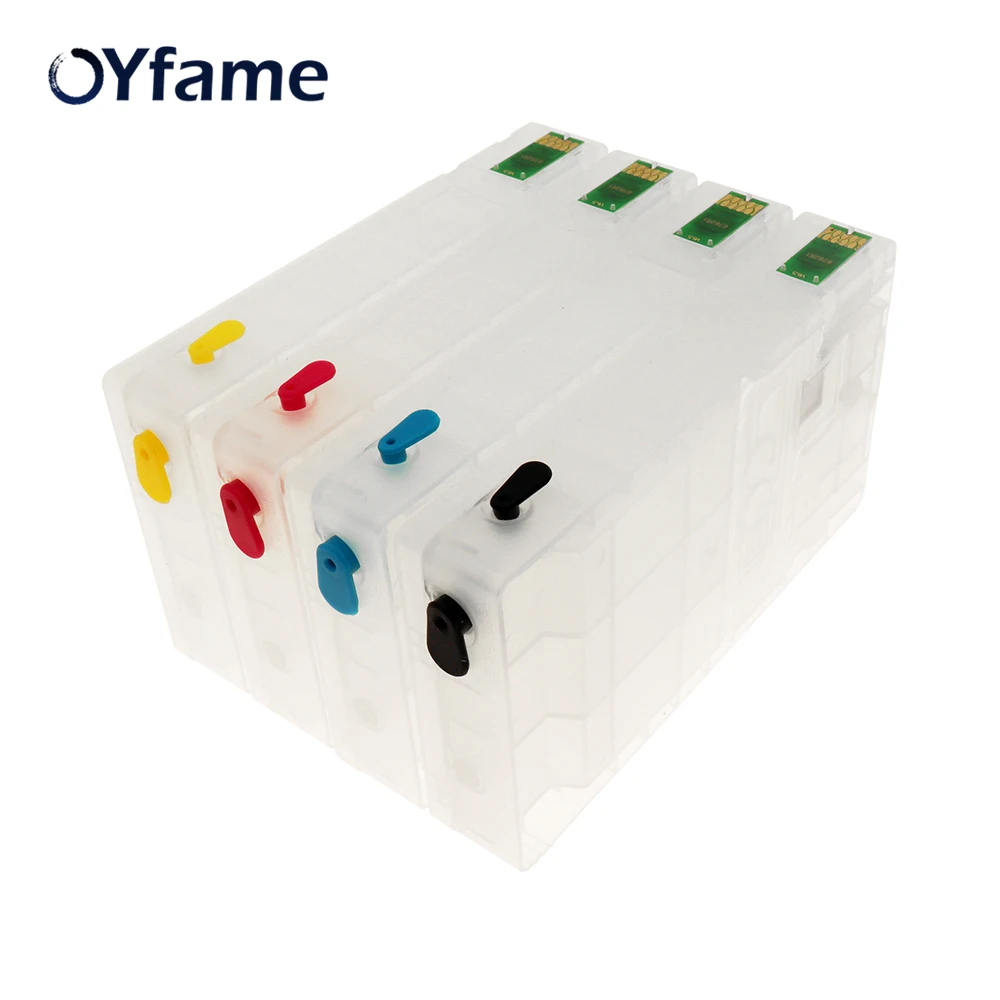 OYfame 4 шт. T7901 перезаправляемый картридж для чернил EPSON Pro WF-5110 5190 5620 принтер с чипом