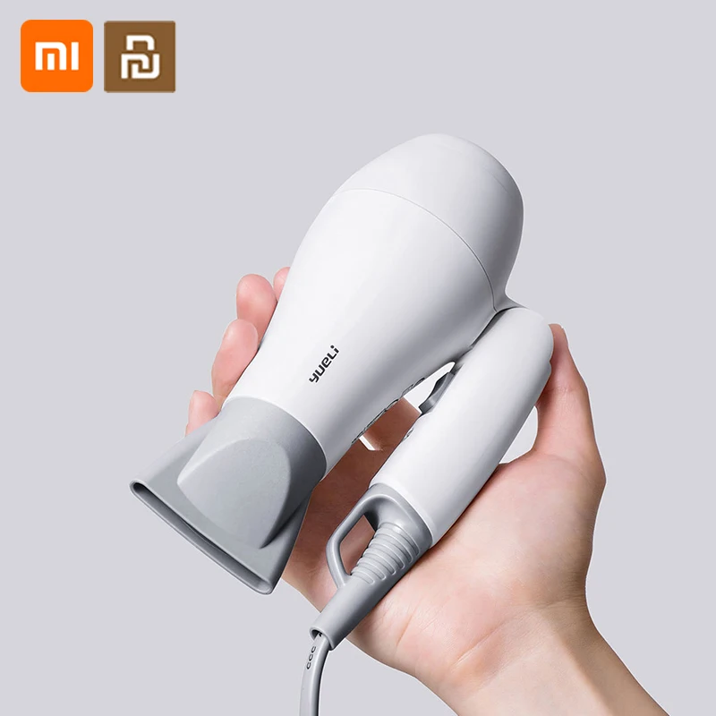 Xiaomi Yueli фен для дома и путешествий складное портативное 1200 Вт Горячего Воздуха