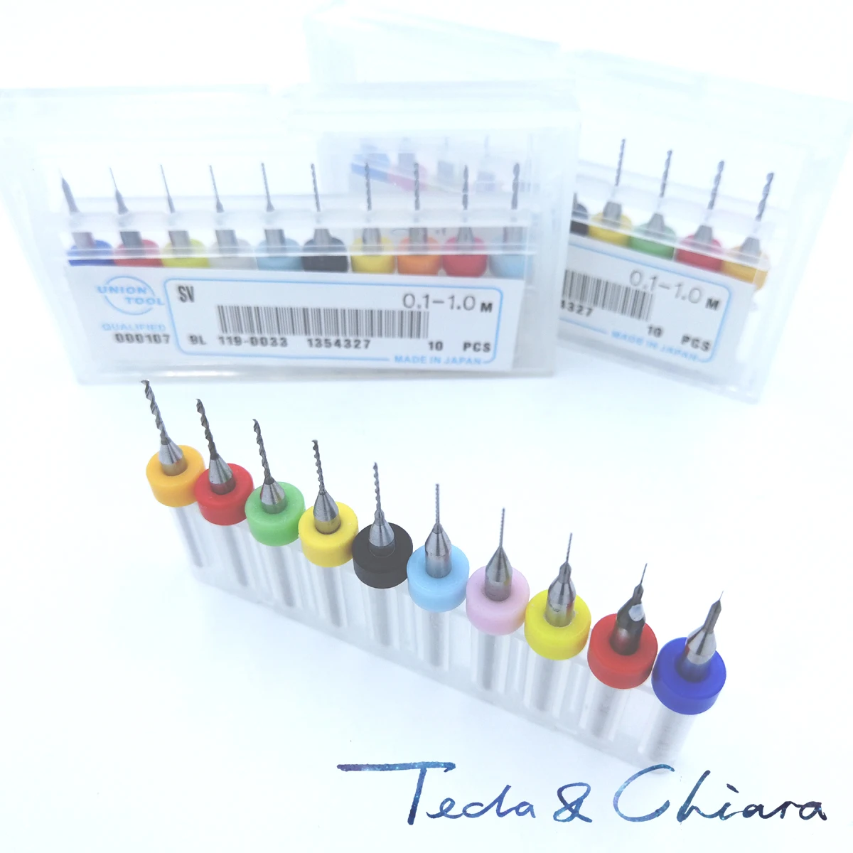 Мини сверла из карбида вольфрамовой стали для печатной платы 10 шт. 0 1 11 12 15 2 25 3