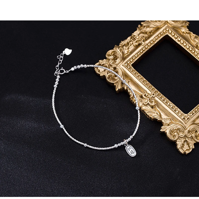 Женский браслет Kinel этнический из стерлингового серебра 925 пробы Летний Пляжный