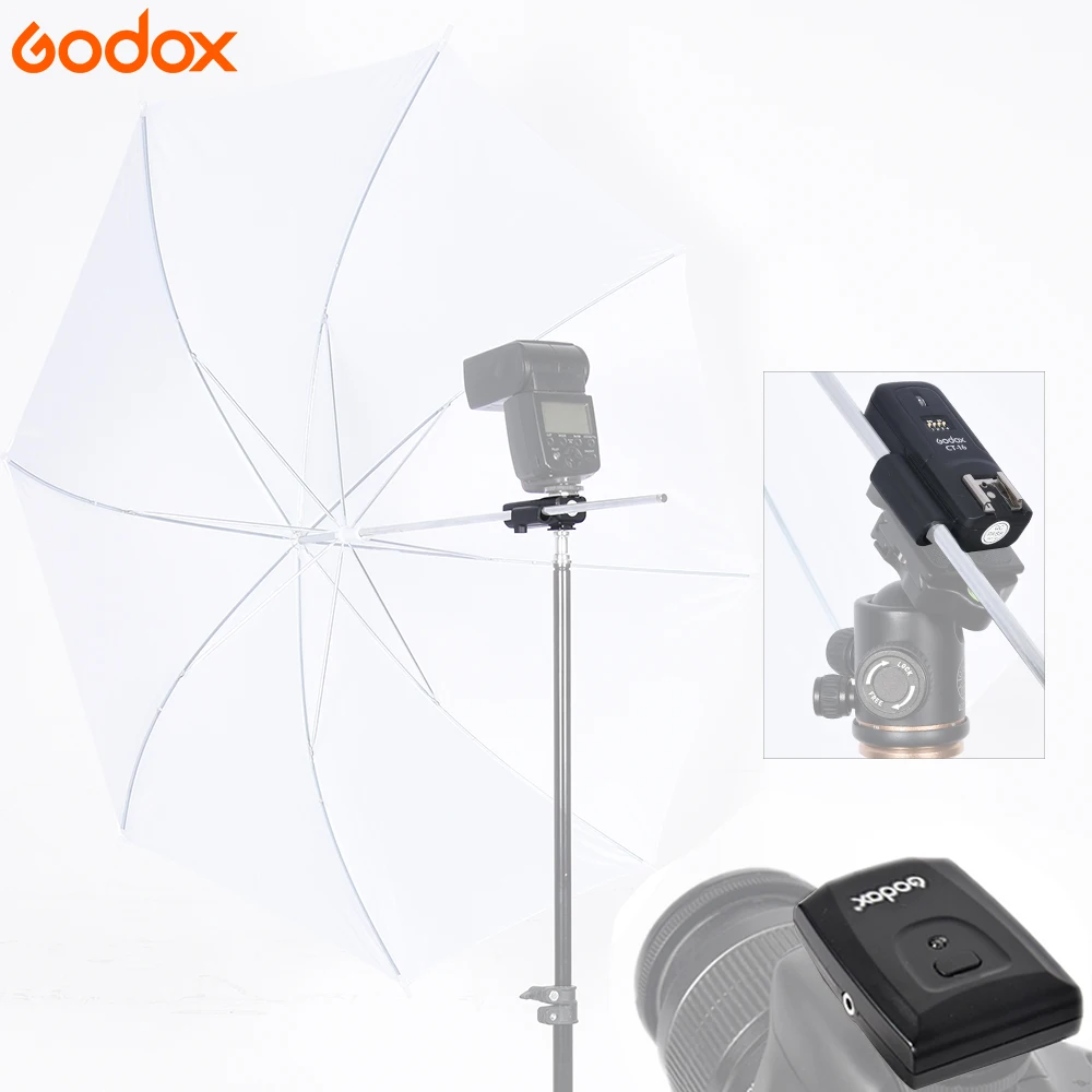 Godox CT-16 16 каналов Беспроводной радио Flash Trigger Transmitter + 4 шт. ресивер декодер